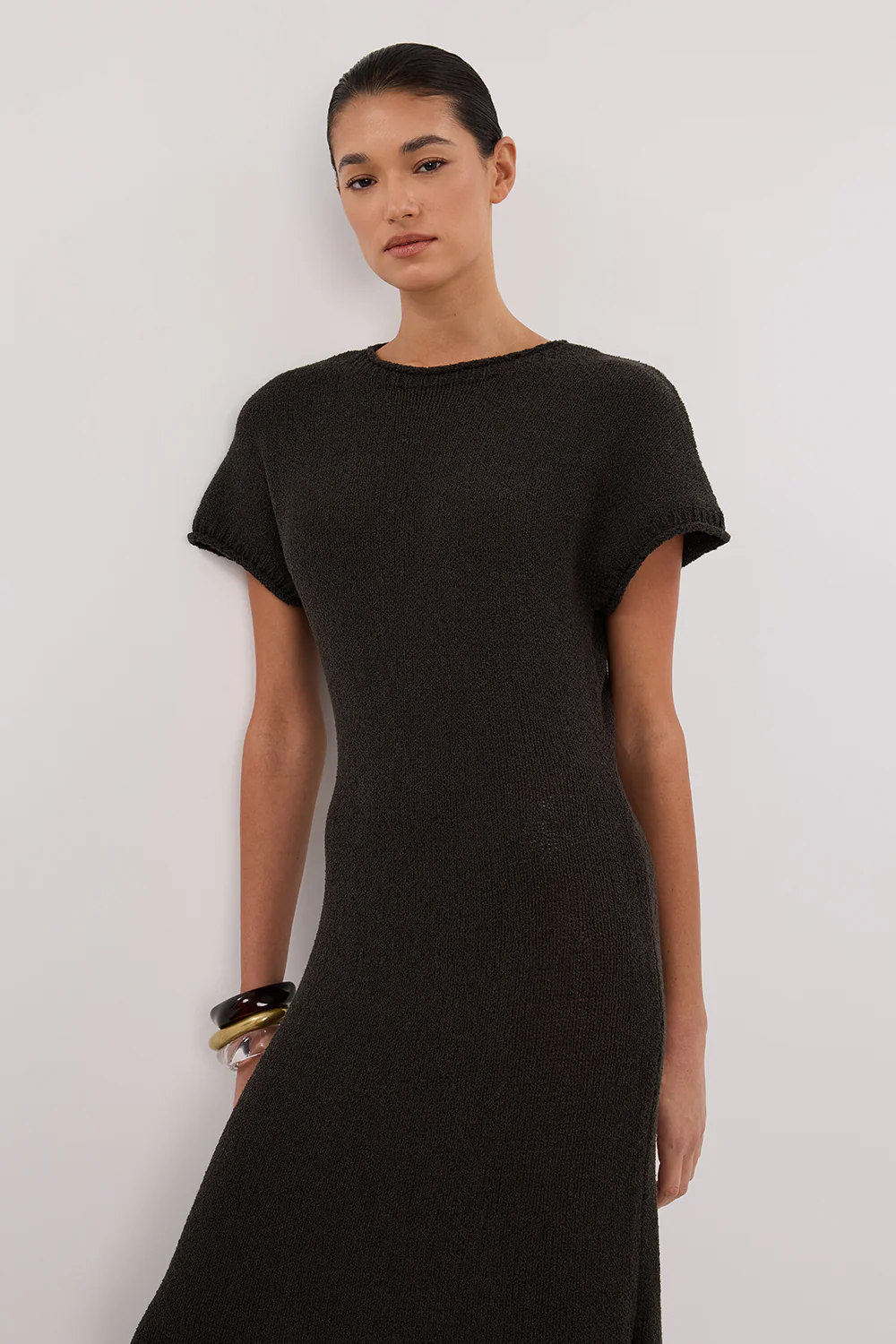 ERIN PETROL KNIT MAXI DRESS - Yukikoi