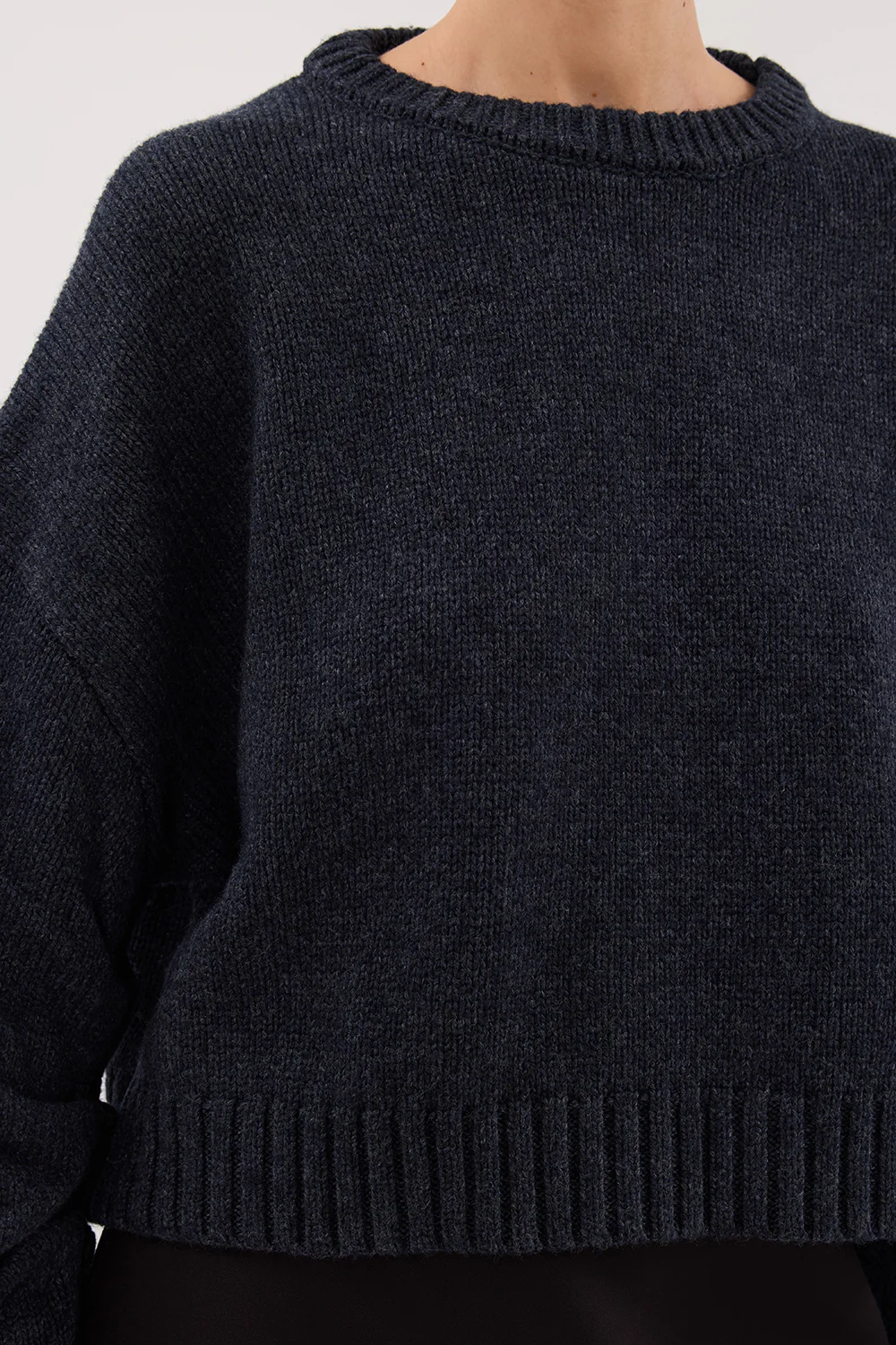 AMY INK CREW NECK KNIT JUMPER - Yukikoi