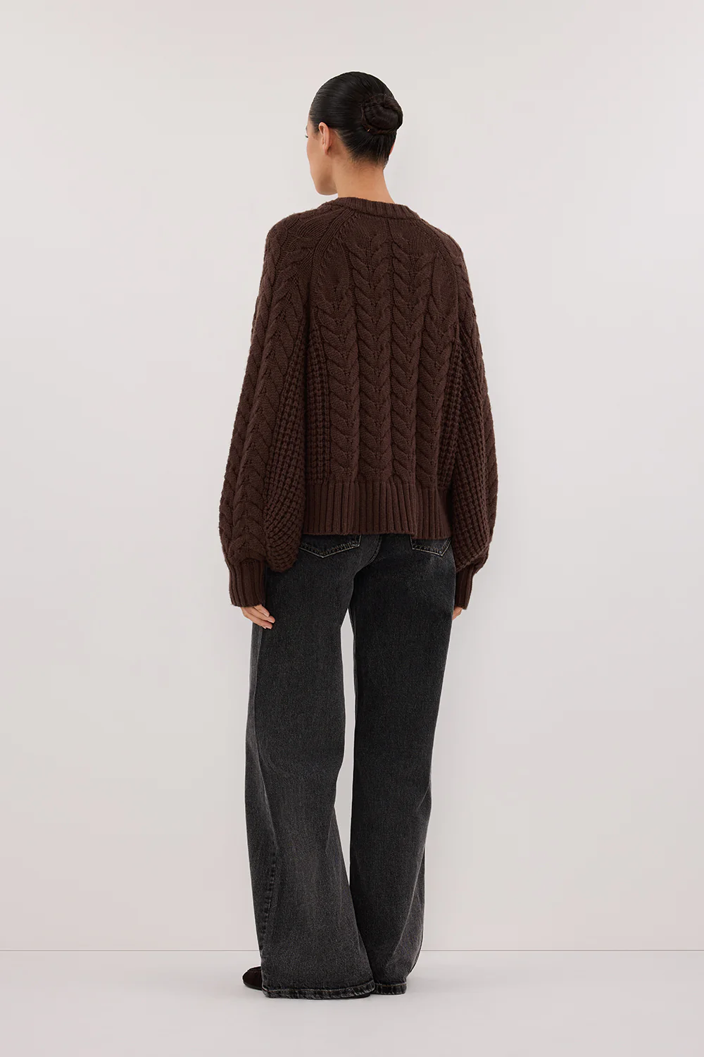 TOM CHOC CABLE KNIT CARDIGAN - Yukikoi