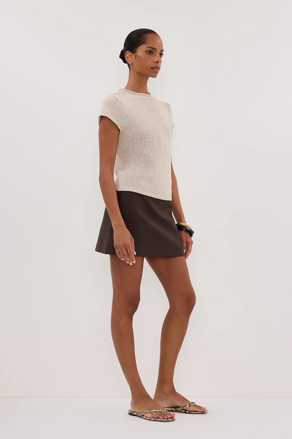 LEO CHALK KNIT TOP - Yukikoi