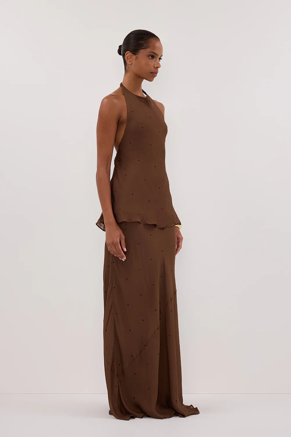 MELROSE FONDANT HALTER TOP - Yukikoi