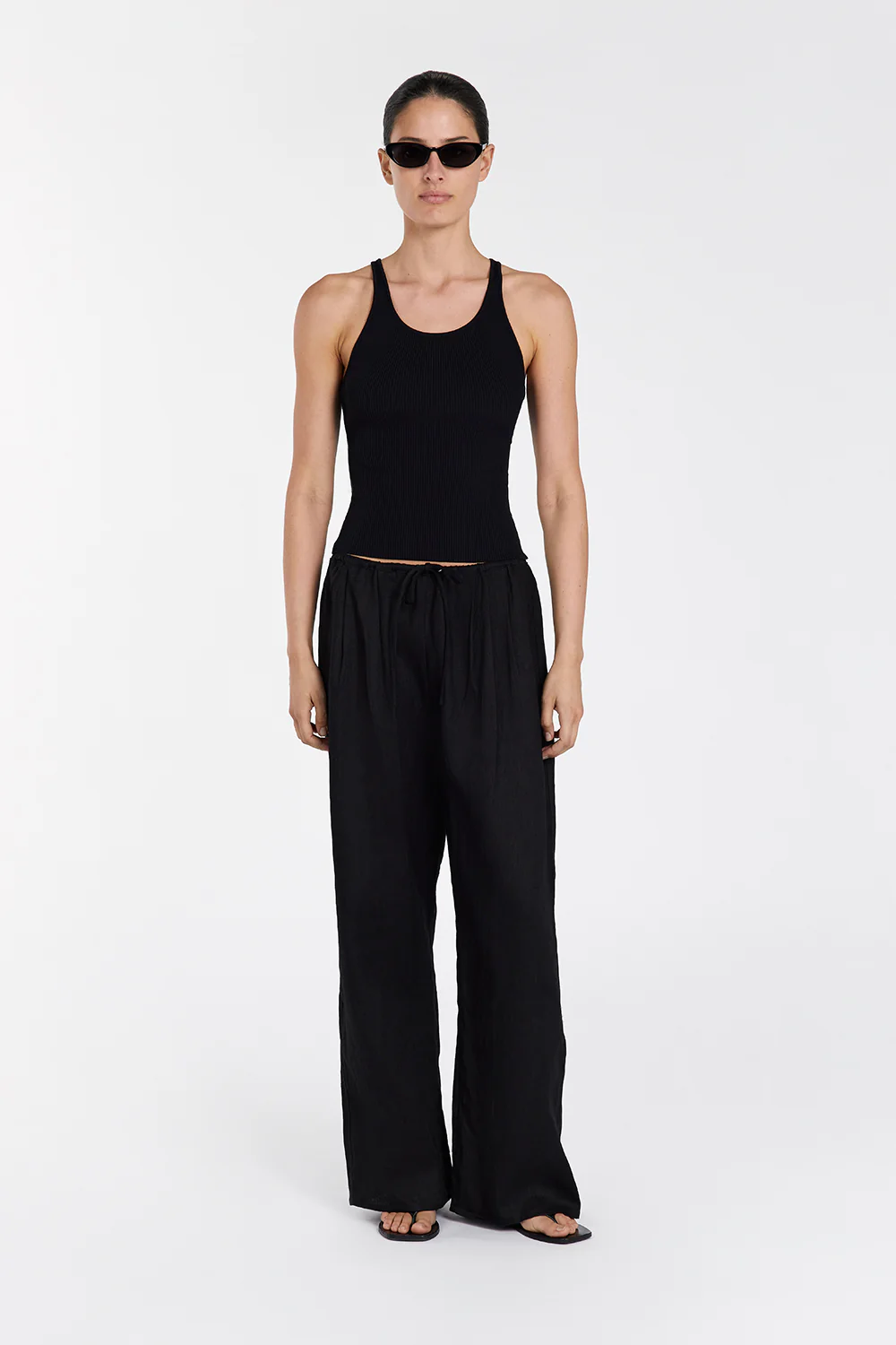 ?ZION BLACK SCOOP TANK - Yukikoi