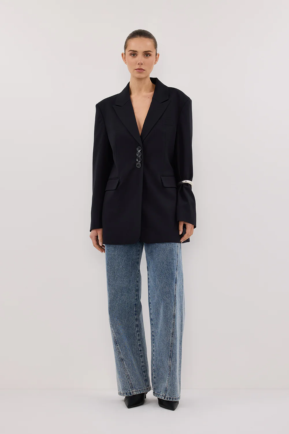 ANDIE INK OVERSIZED BLAZER - Yukikoi