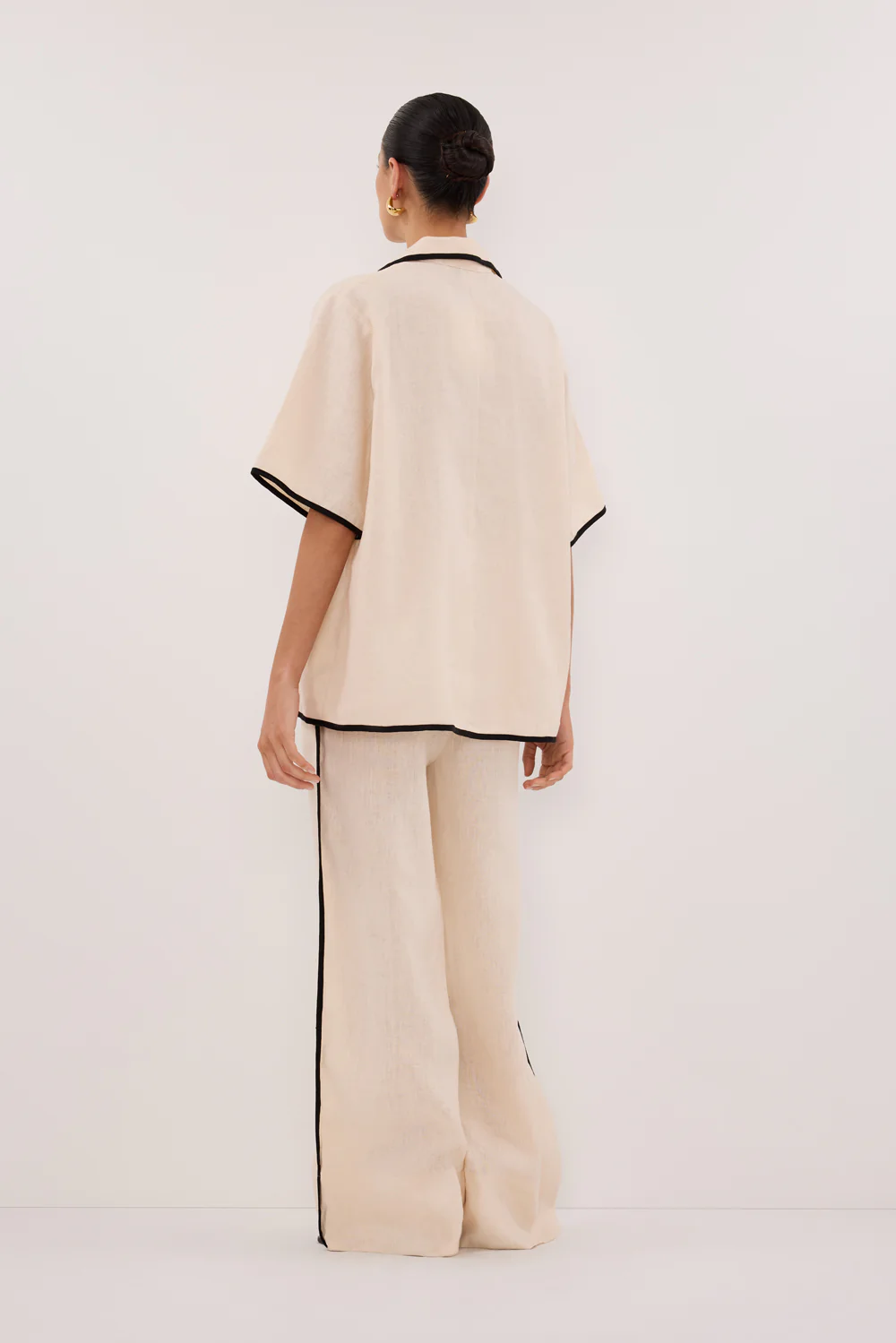VON CREAM LINEN PANT - Yukikoi