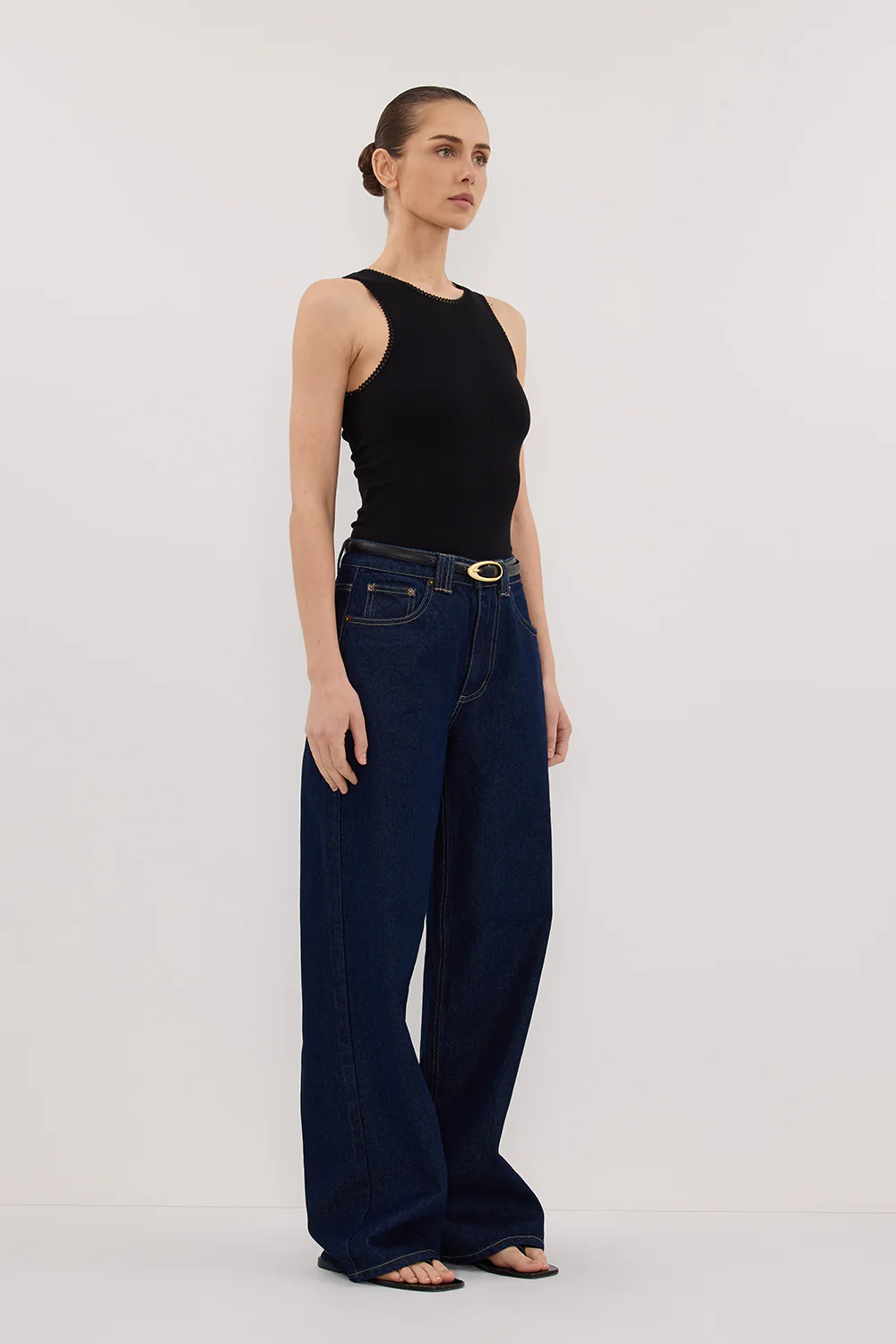 REAGAN 2.0 INDIGO TALL SLOUCHY JEAN - Yukikoi