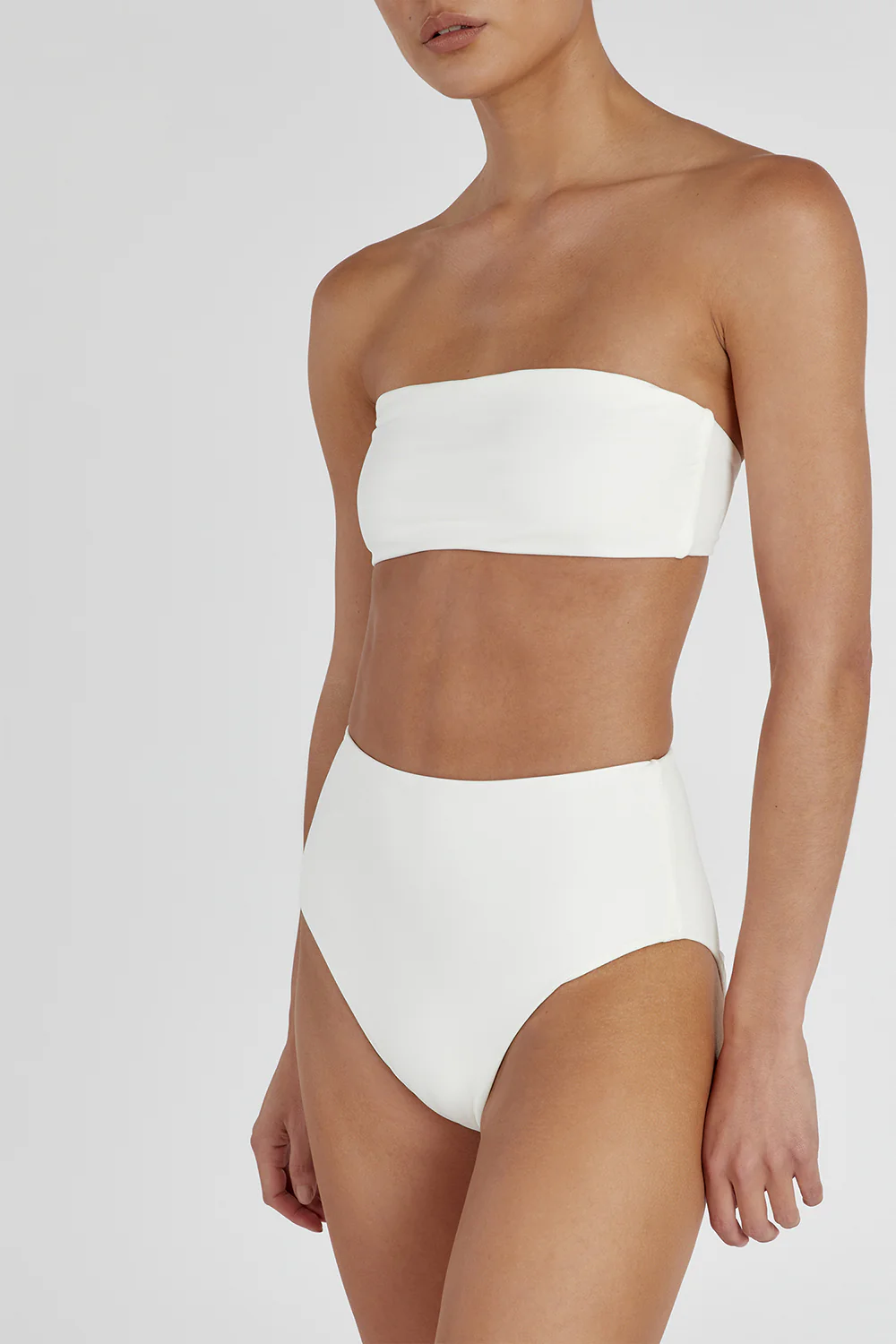 CALLIE OFF WHITE HIGH WAISTED BRIEF - Yukikoi
