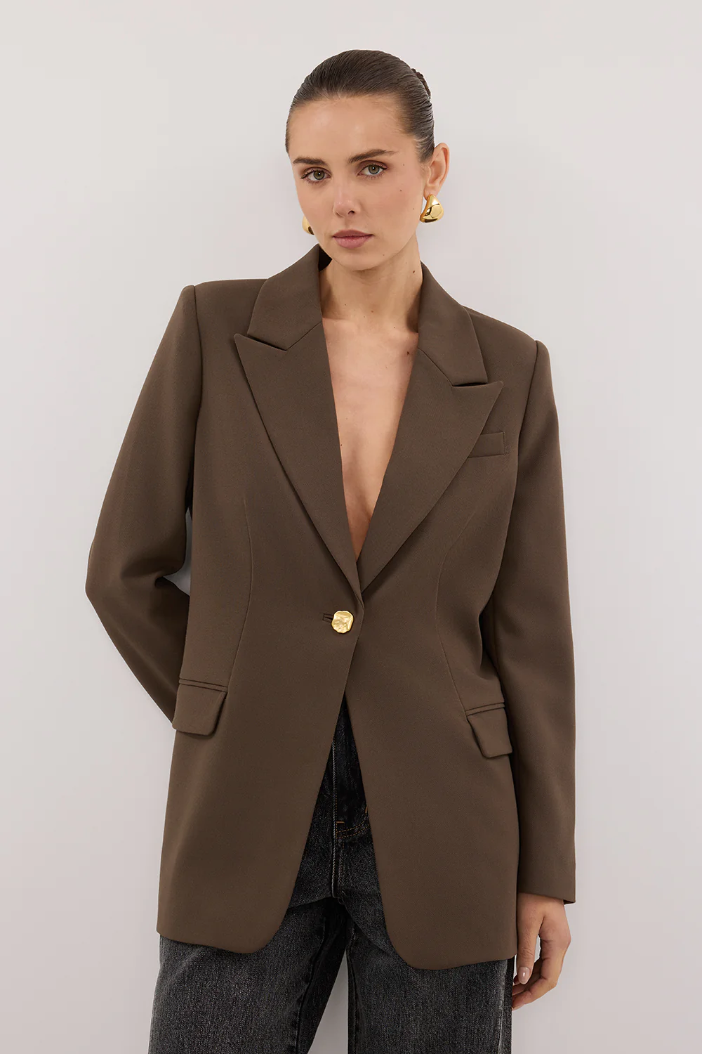 COHEN CLOVER CINCHED BLAZER - Yukikoi