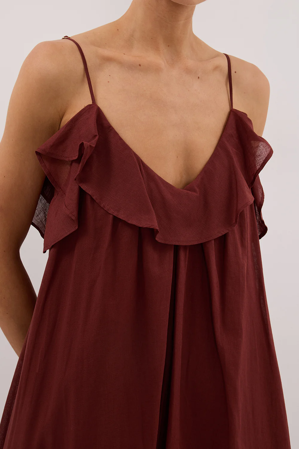 CAPRI SAHARA LINEN BLEND MAXI DRESS - Yukikoi