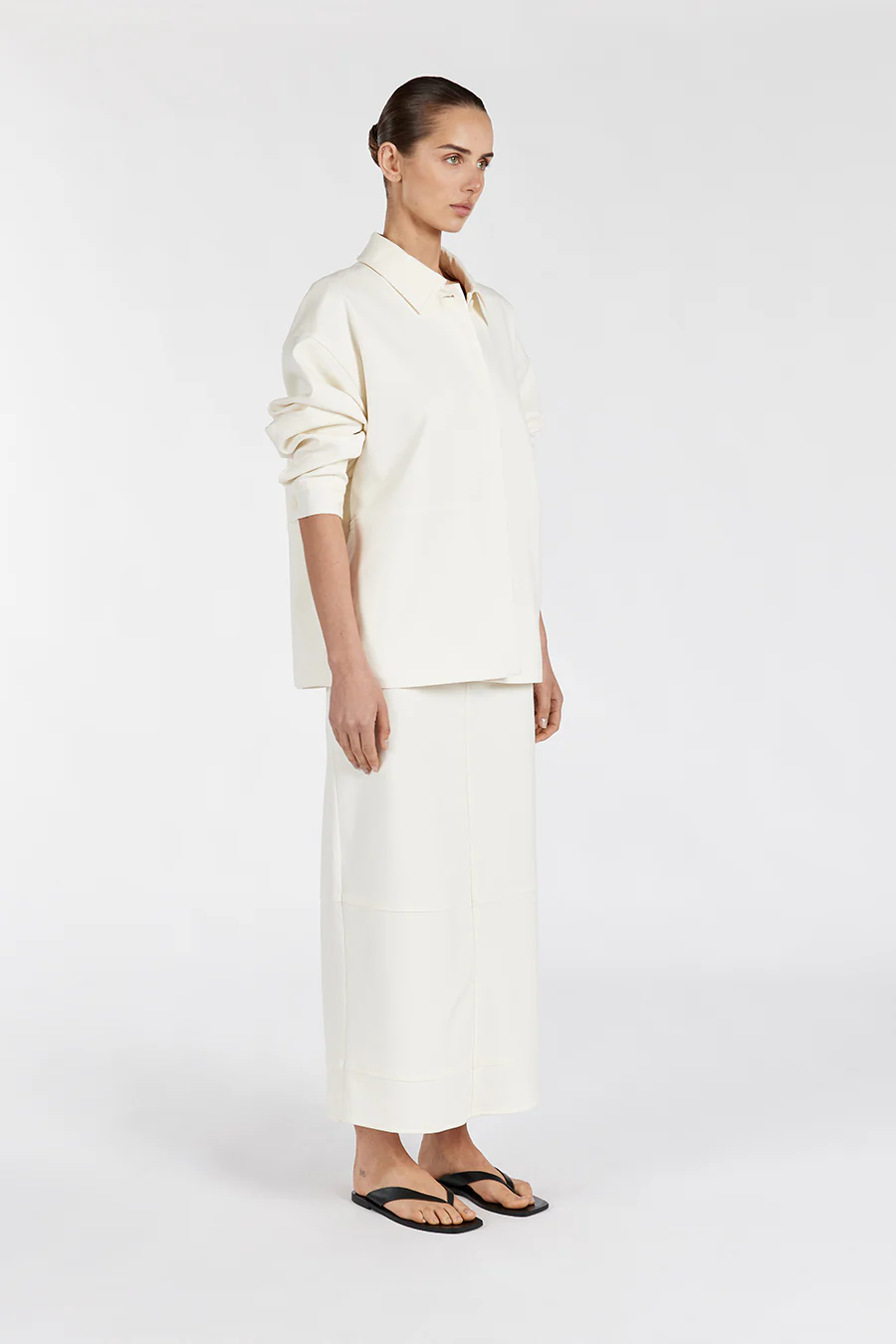 JAC CREAM LONGLINE TRUCKER - Yukikoi