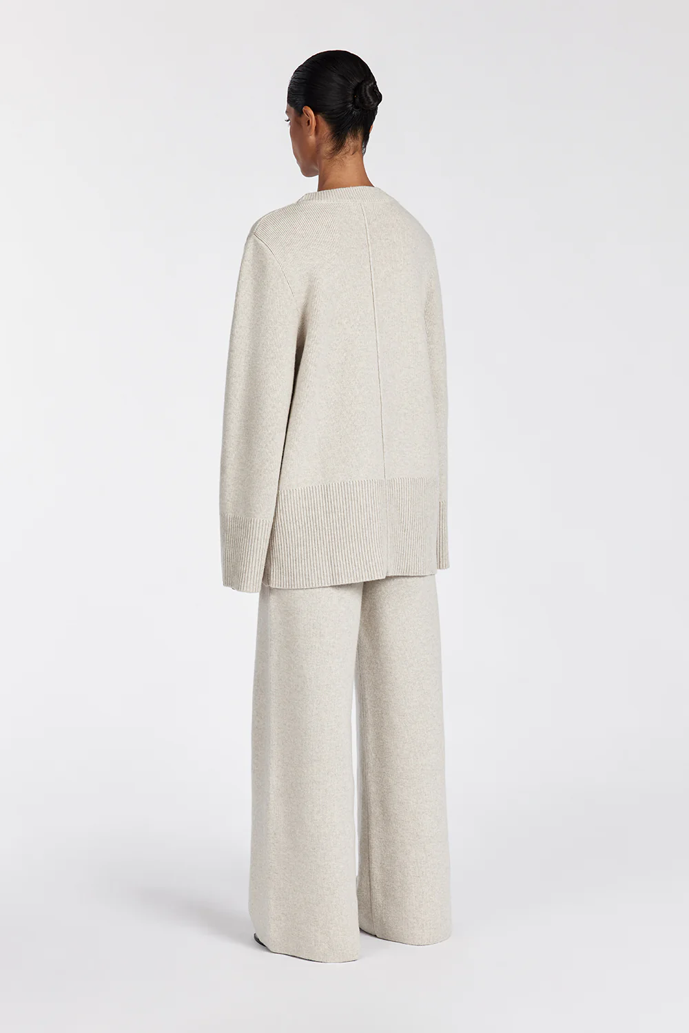 CLEMENCE OAT MARLE KNIT PANT - Yukikoi