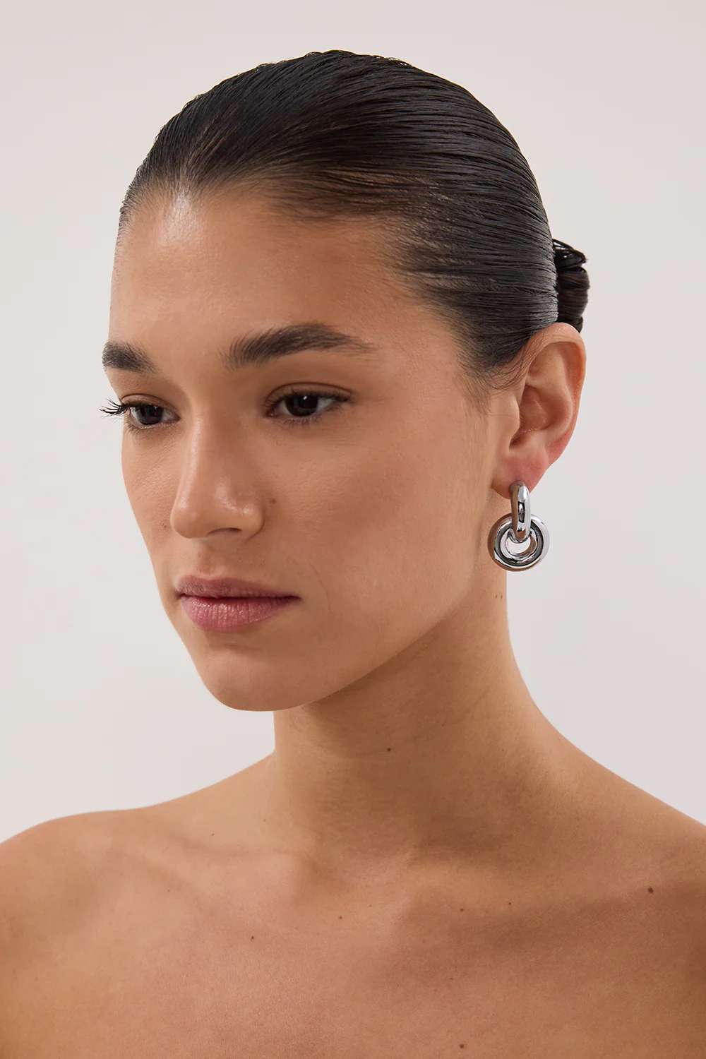 ANNA ROSSI THE LOOP HOOP SILVER - Yukikoi