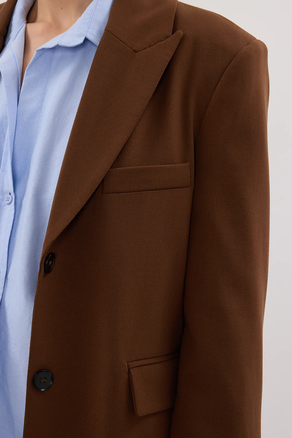 HARLEY RUST BOYFRIEND BLAZER - Yukikoi