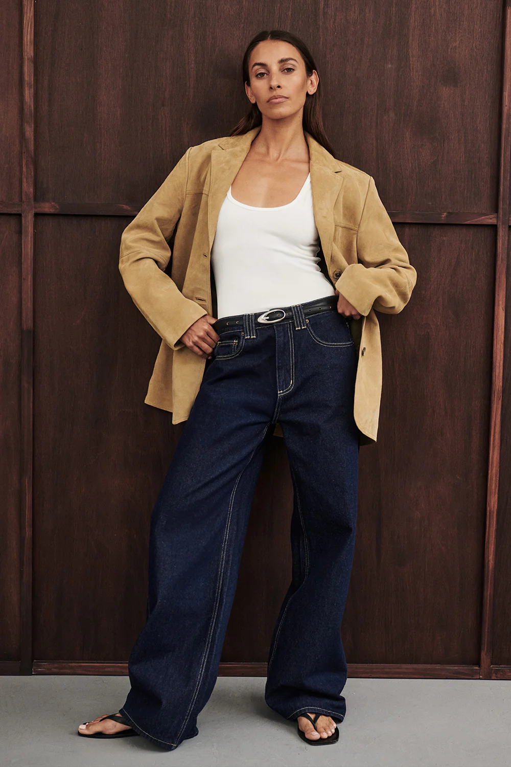 REAGAN 2.0 INDIGO SLOUCHY JEAN - Yukikoi