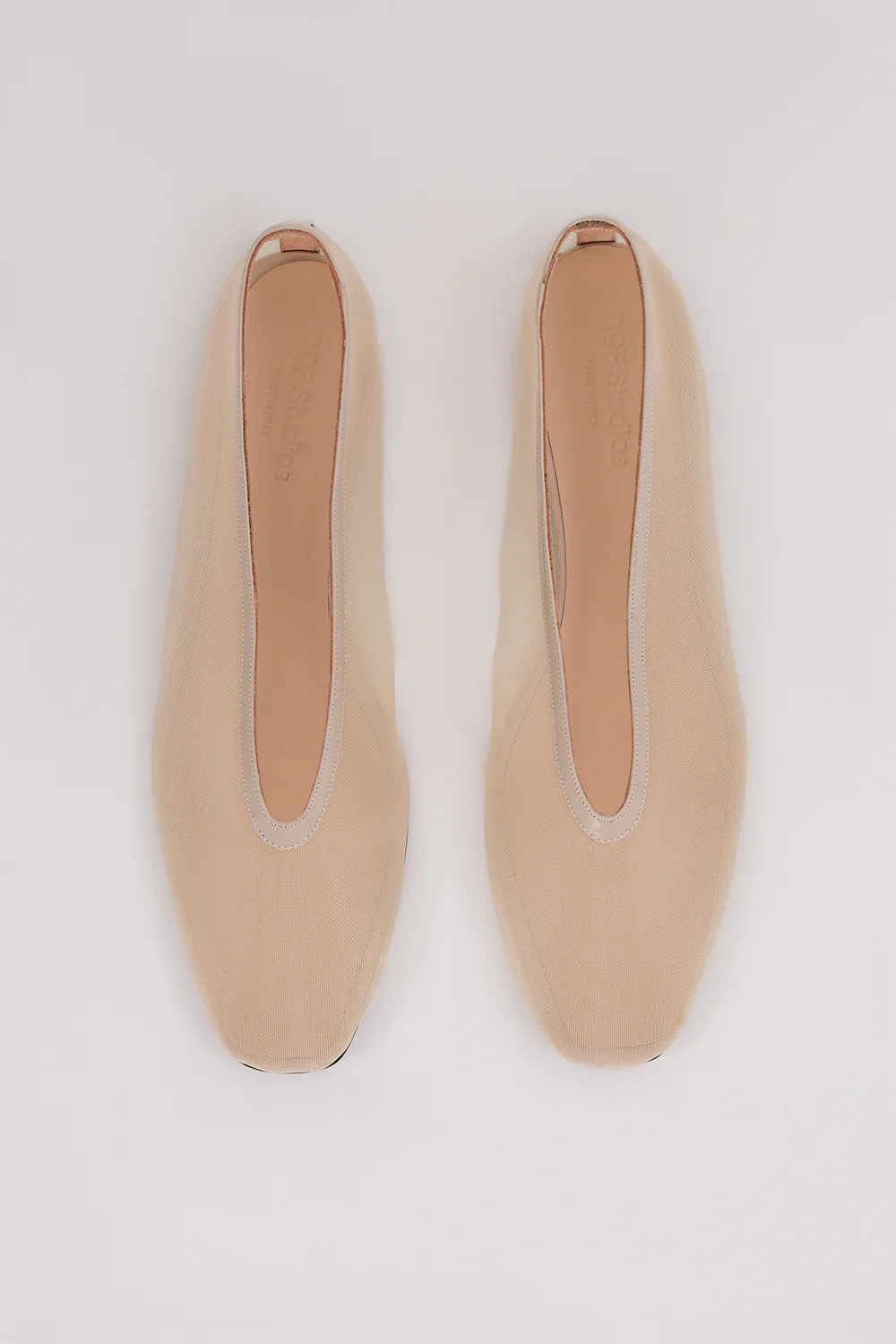 DOF STUDIOS MAISON NUDE MESH BALLET FLAT - Yukikoi