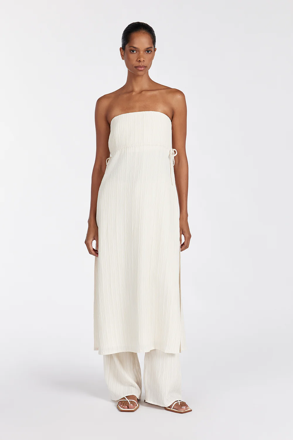 LOZ CREAM TUNIC TOP - Yukikoi