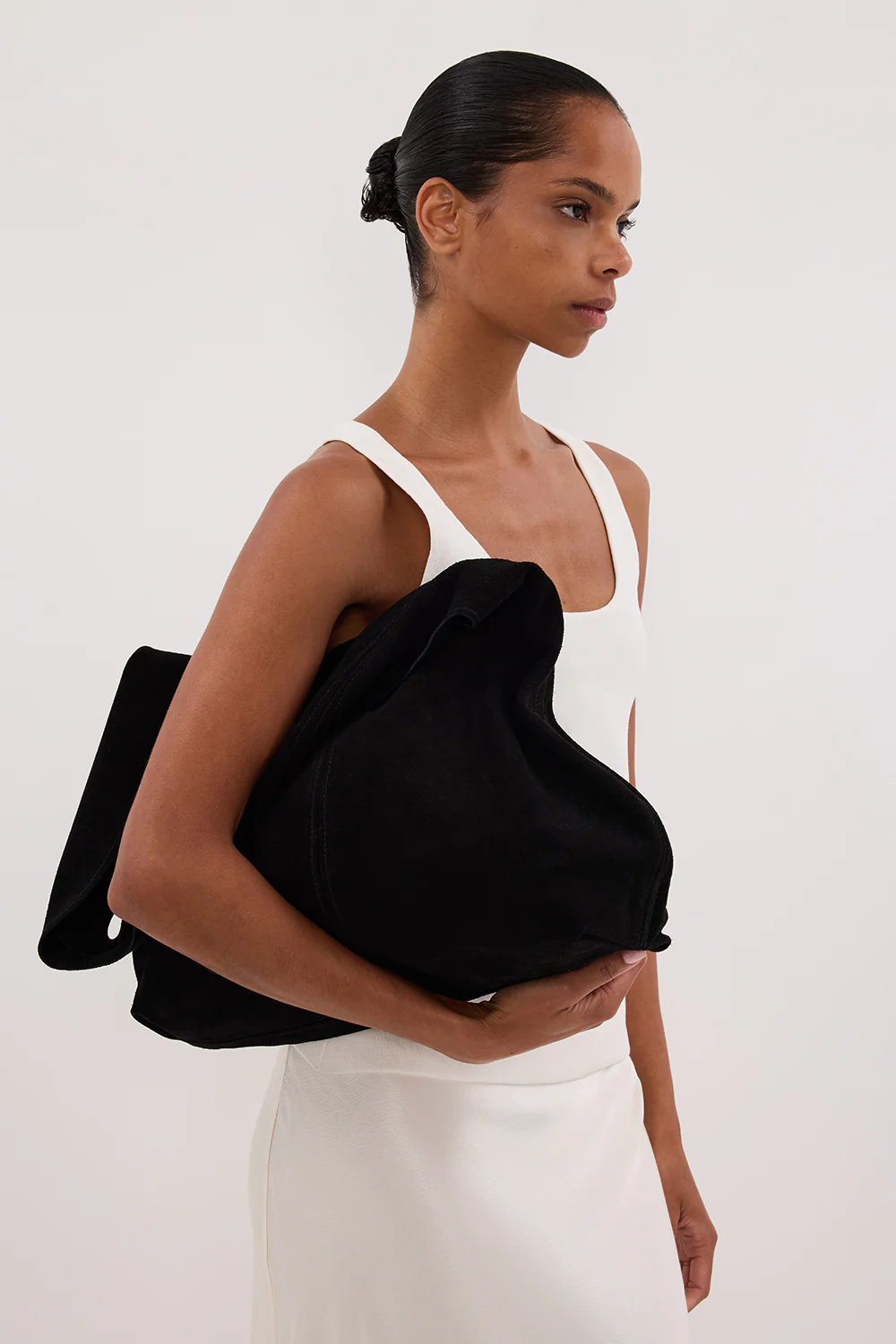 THE BALI TAILOR CLOVER BAG BLACK - Yukikoi