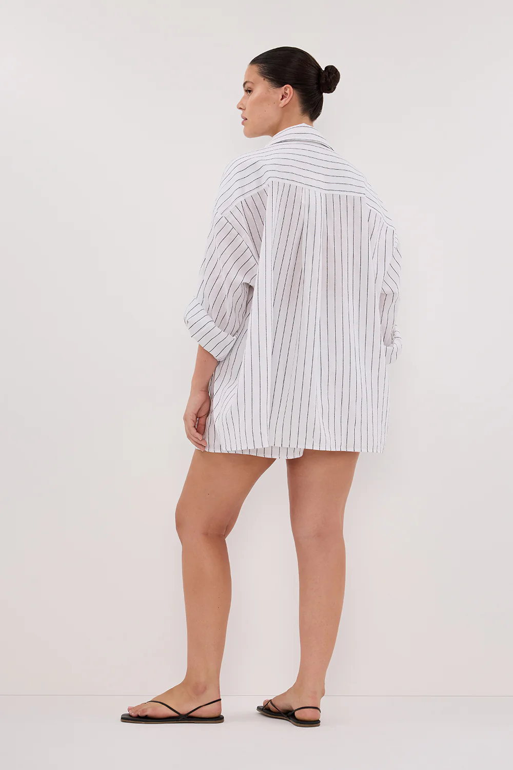 OLLIE WHITE STRIPE SHIRT - Yukikoi