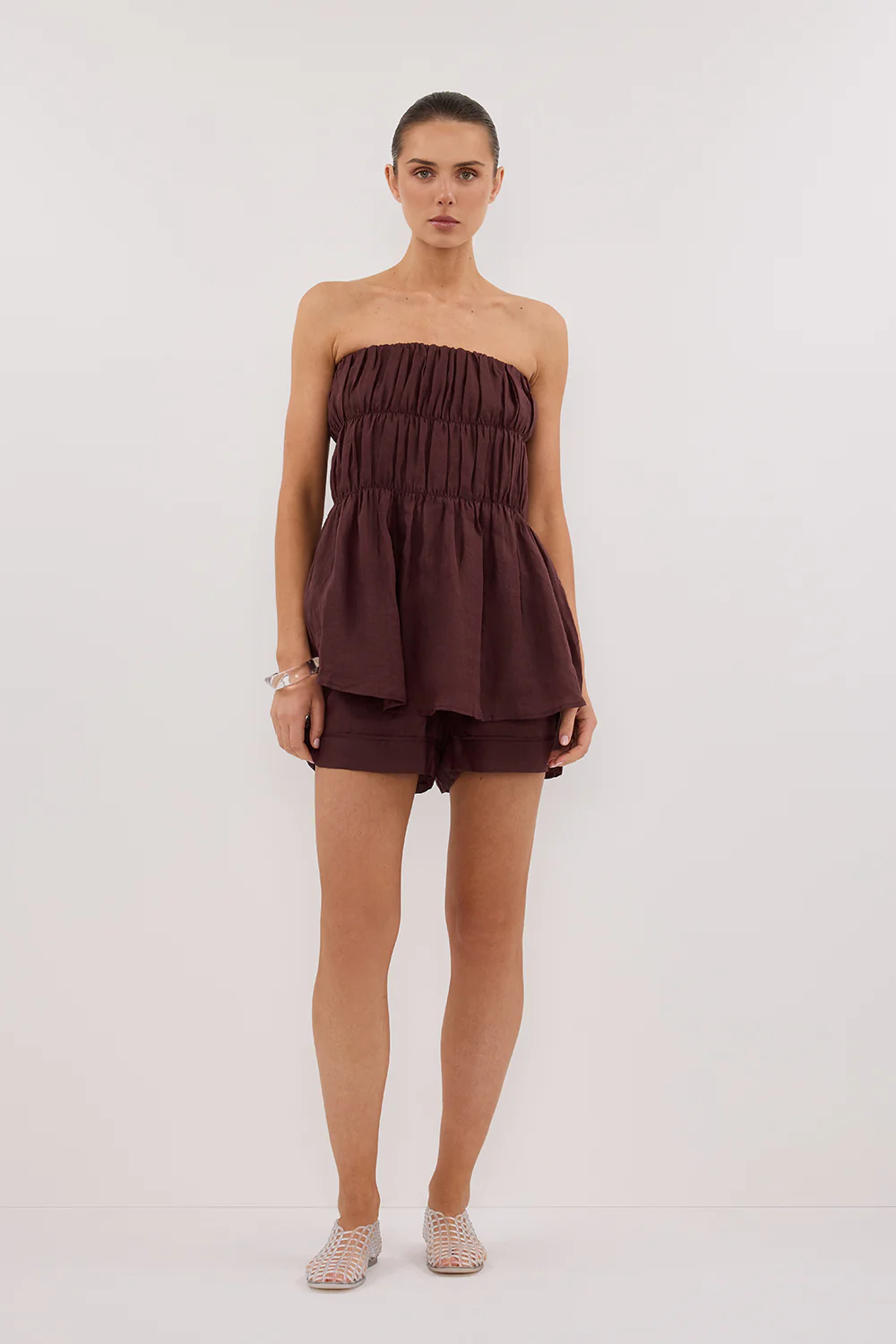 KAI  WALNUT RAMIE SHORT - Yukikoi