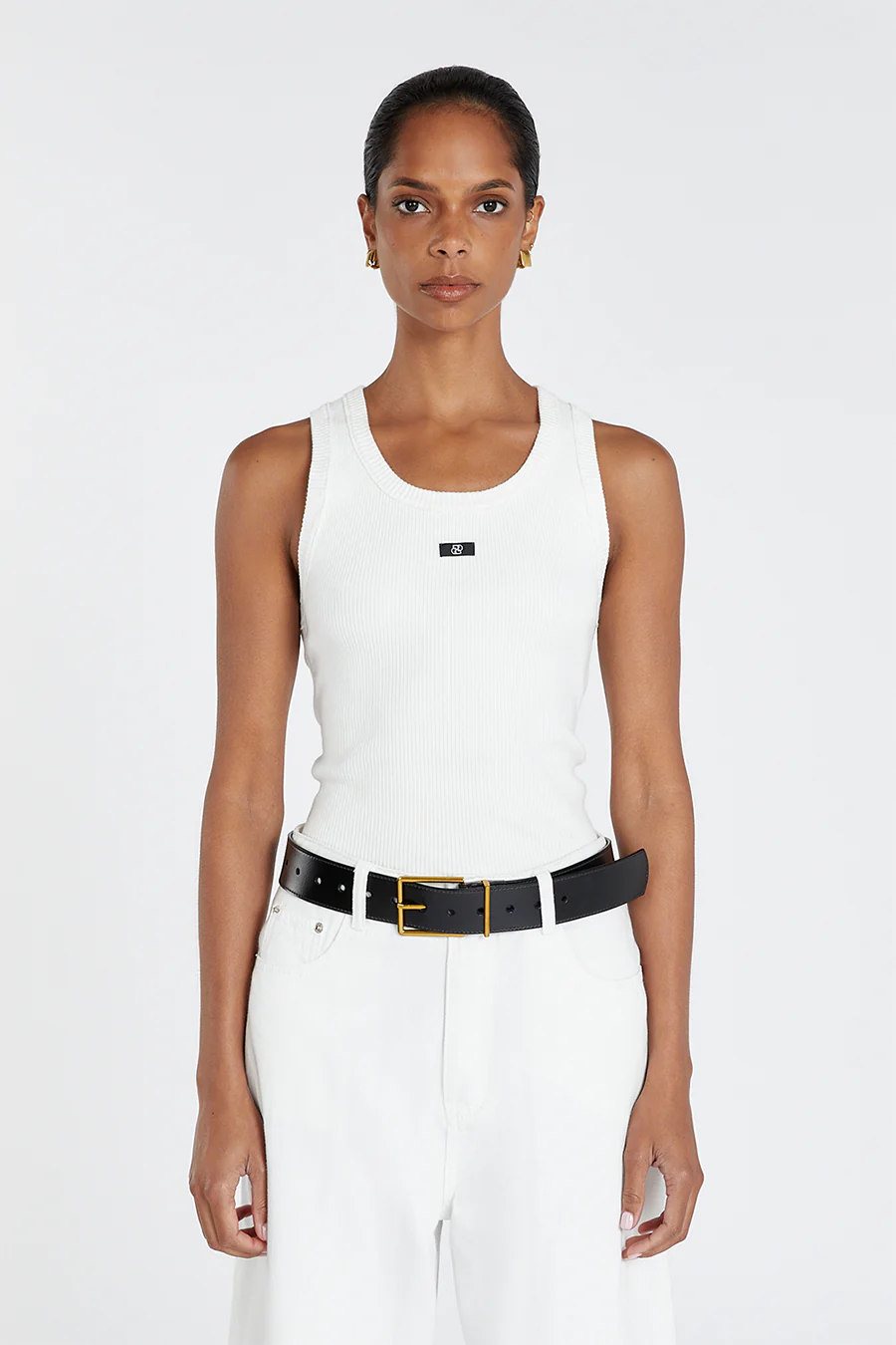 HUDSON BLACK LEATHER BELT - Yukikoi