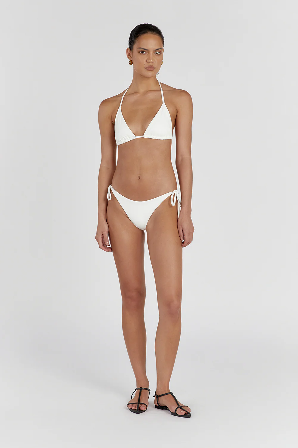 CALLIE OFF WHITE SIDE TIE BRIEF - Yukikoi