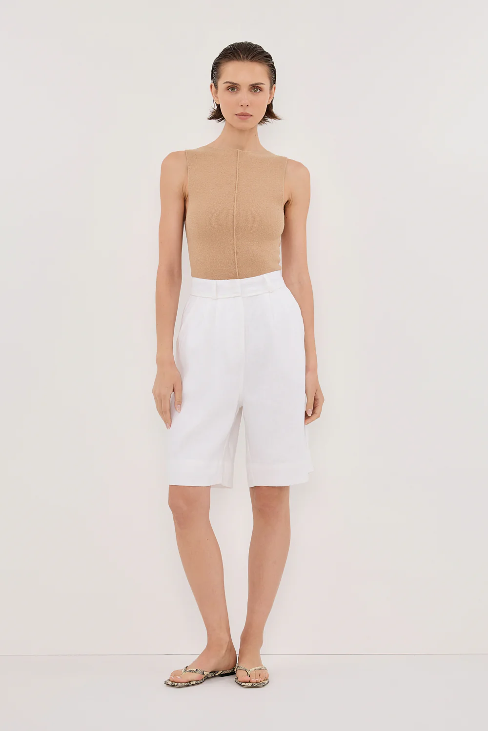 OWEN TAN BOAT NECK TOP - Yukikoi