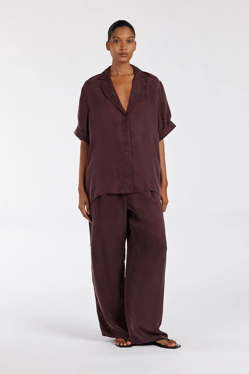 LIAM CURRANT CUPRO PANT - Yukikoi