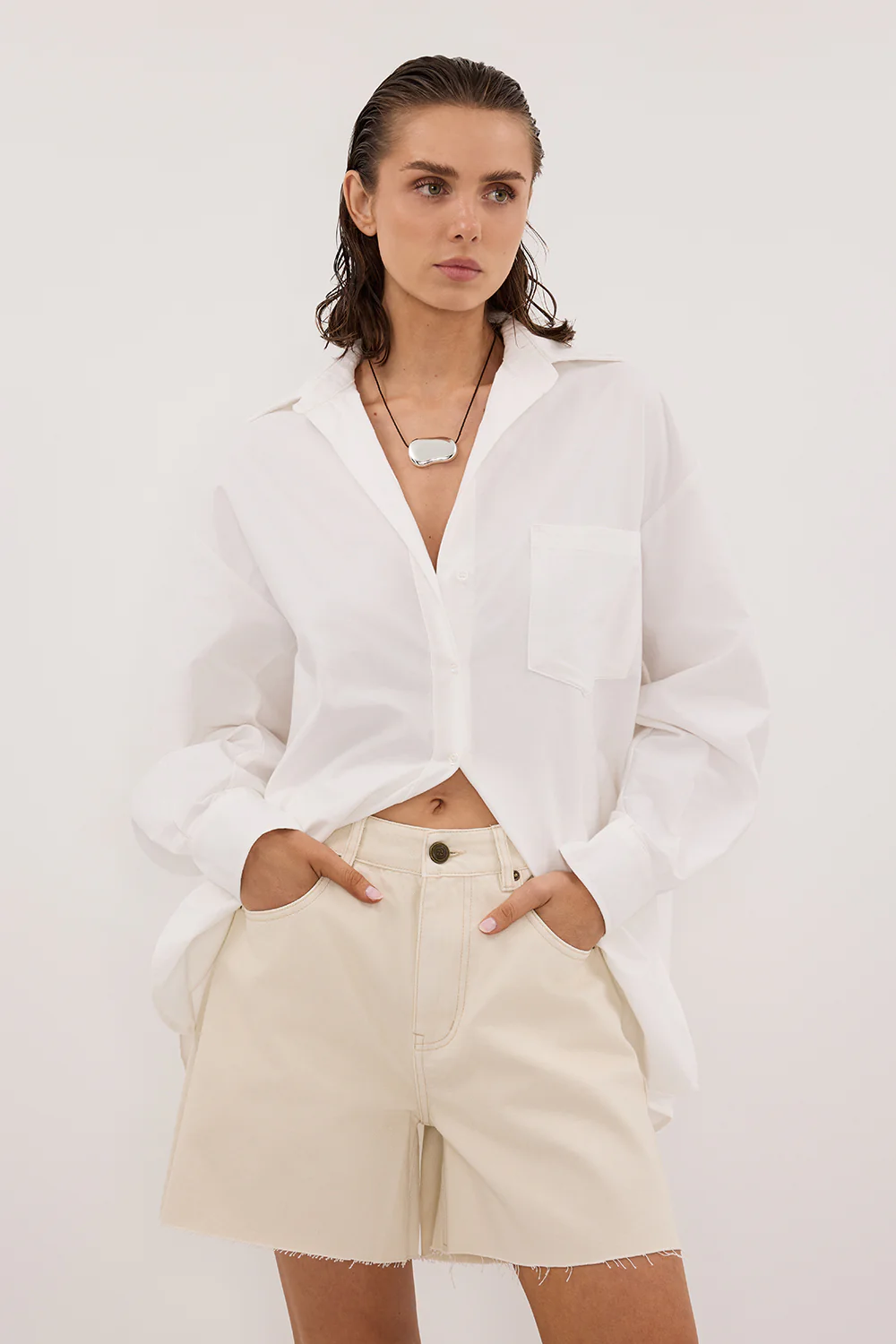 MARLEY NATURAL DENIM SHORT - Yukikoi