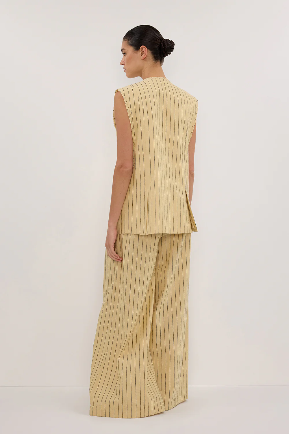 OLLIE DUNE STRIPE WIDE LEG PANT - Yukikoi