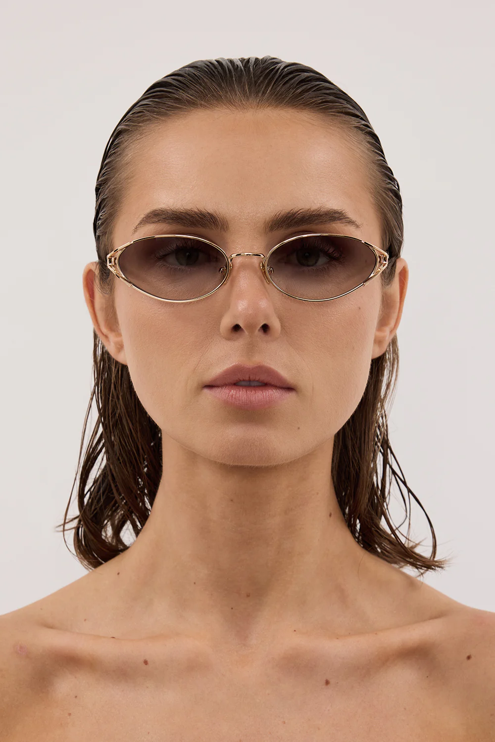 LUV LOU THE PALOMA CHARCOAL GRAD SUNGLASSES - Yukikoi