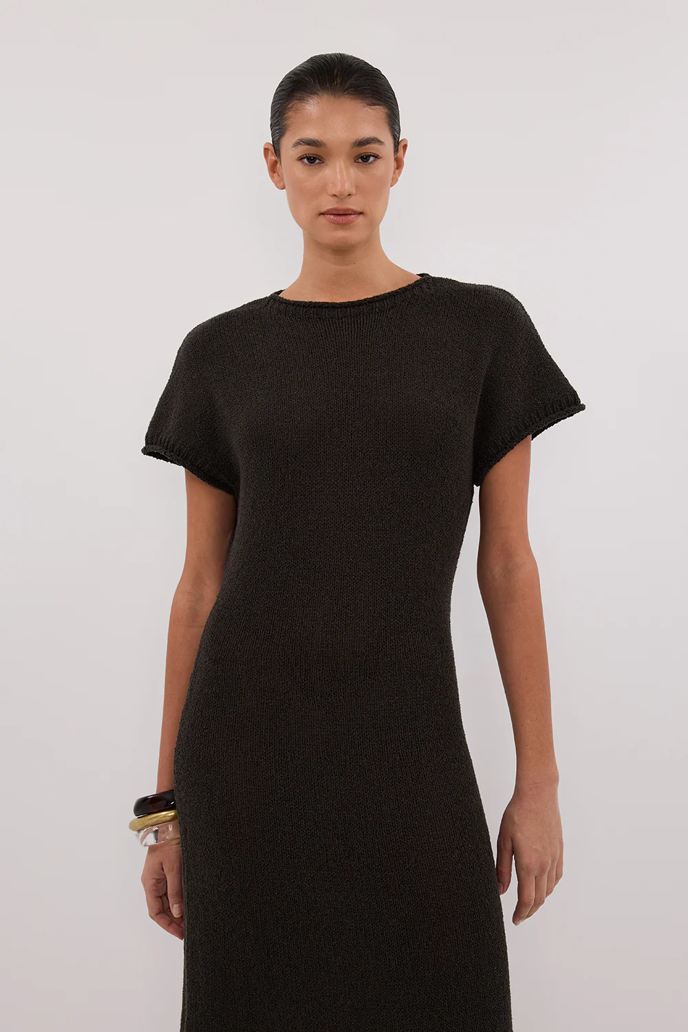 ERIN PETROL KNIT MAXI DRESS - Yukikoi