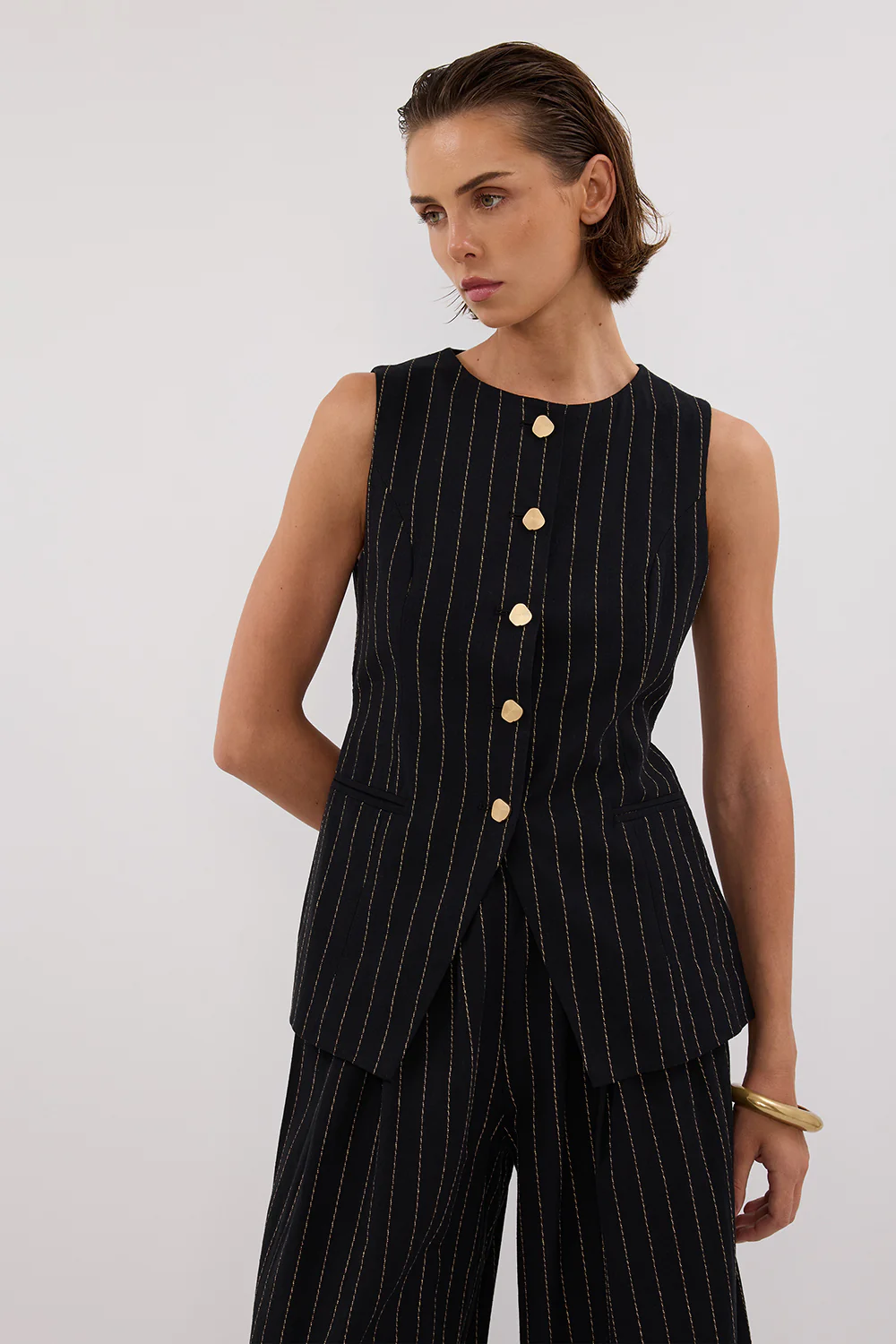 BOSTON STRIPE VEST - Yukikoi