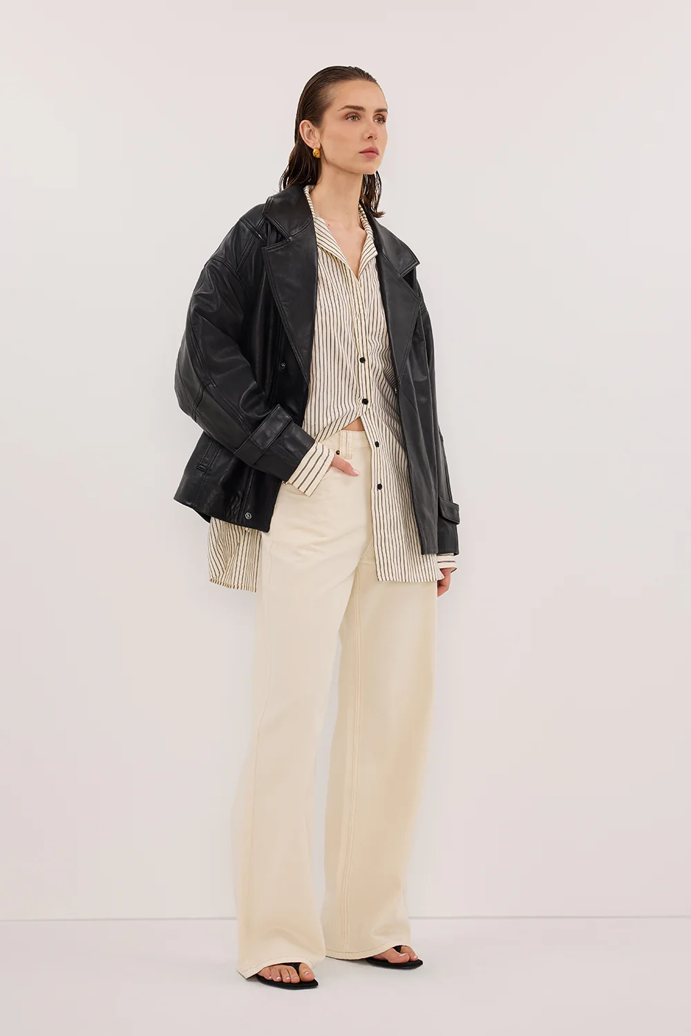 REAGAN 2.0 NATURAL SLOUCHY JEAN - Yukikoi