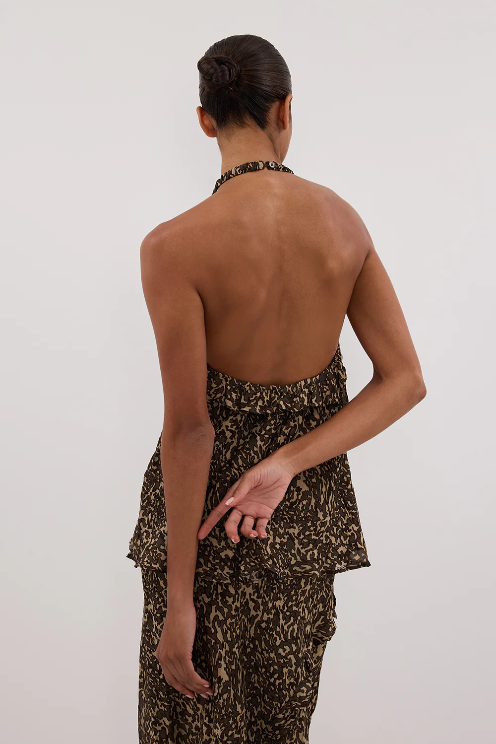 MARVILLA CHOC HALTER TOP - Yukikoi