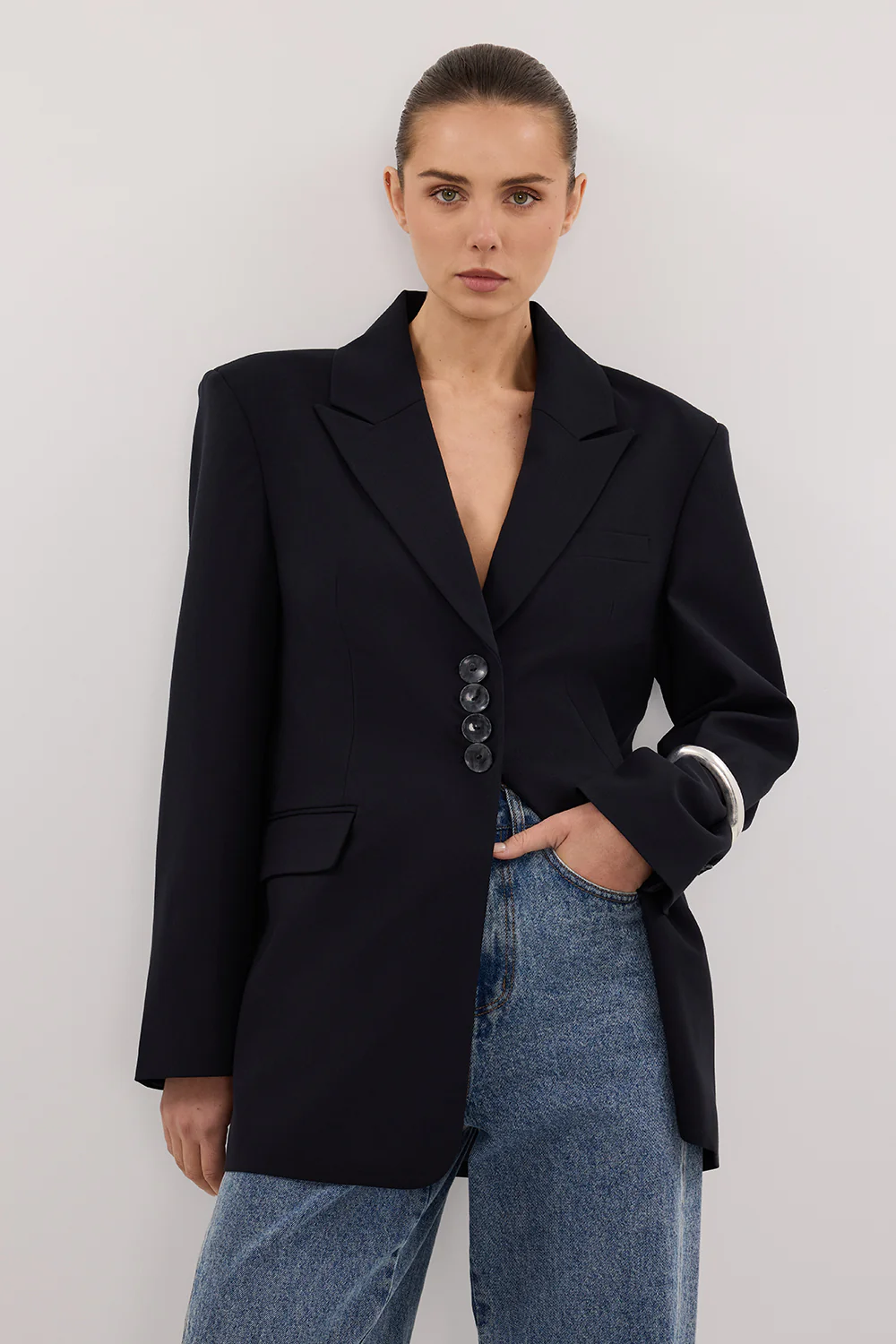 ANDIE INK OVERSIZED BLAZER - Yukikoi