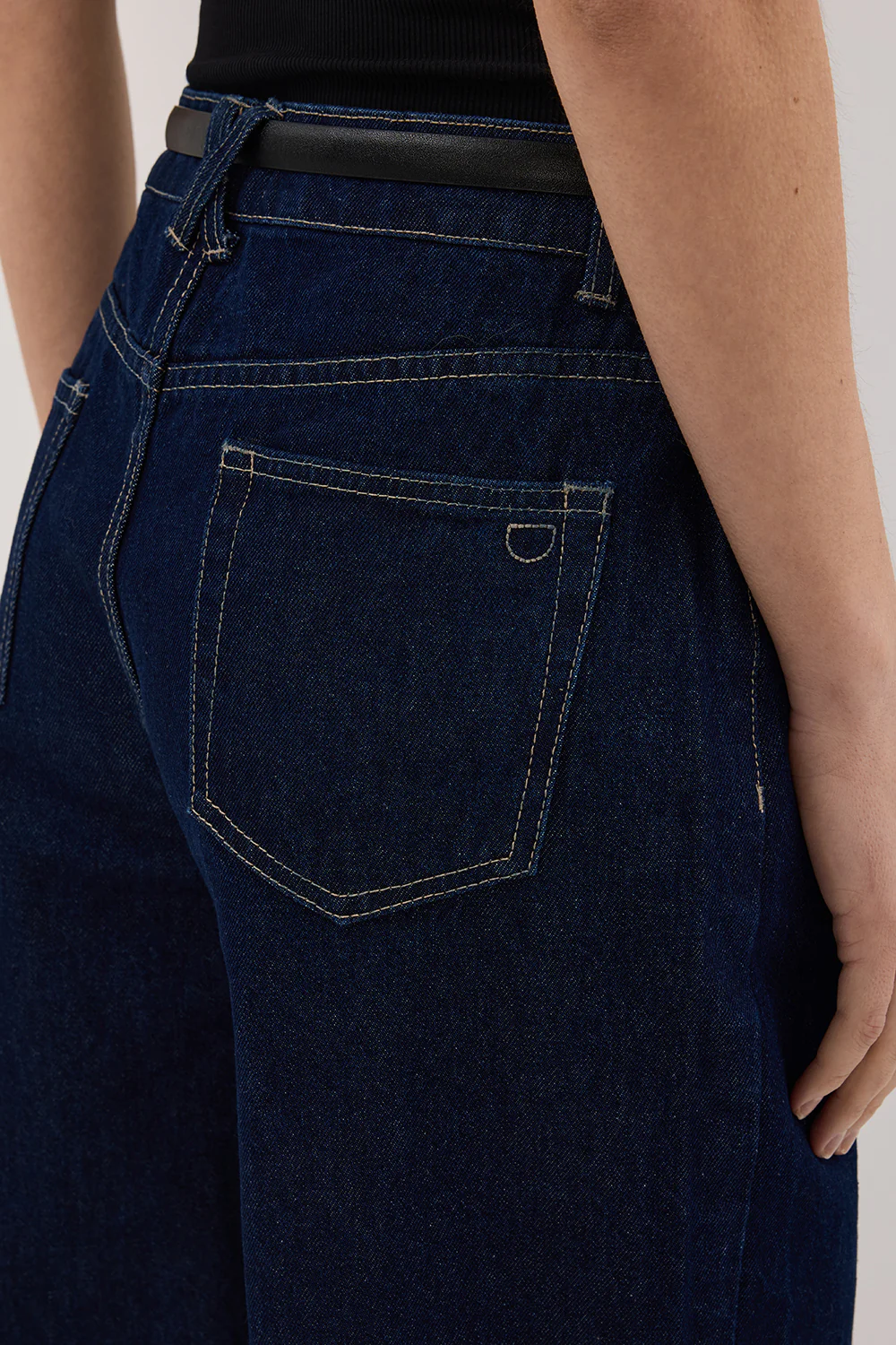 REAGAN 2.0 INDIGO TALL SLOUCHY JEAN - Yukikoi