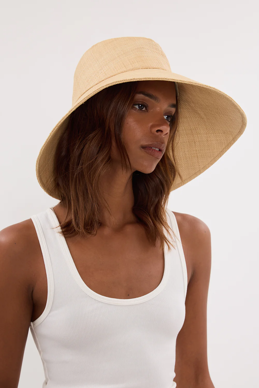 LACK OF COLOR THE COVE NATURAL HAT - Yukikoi