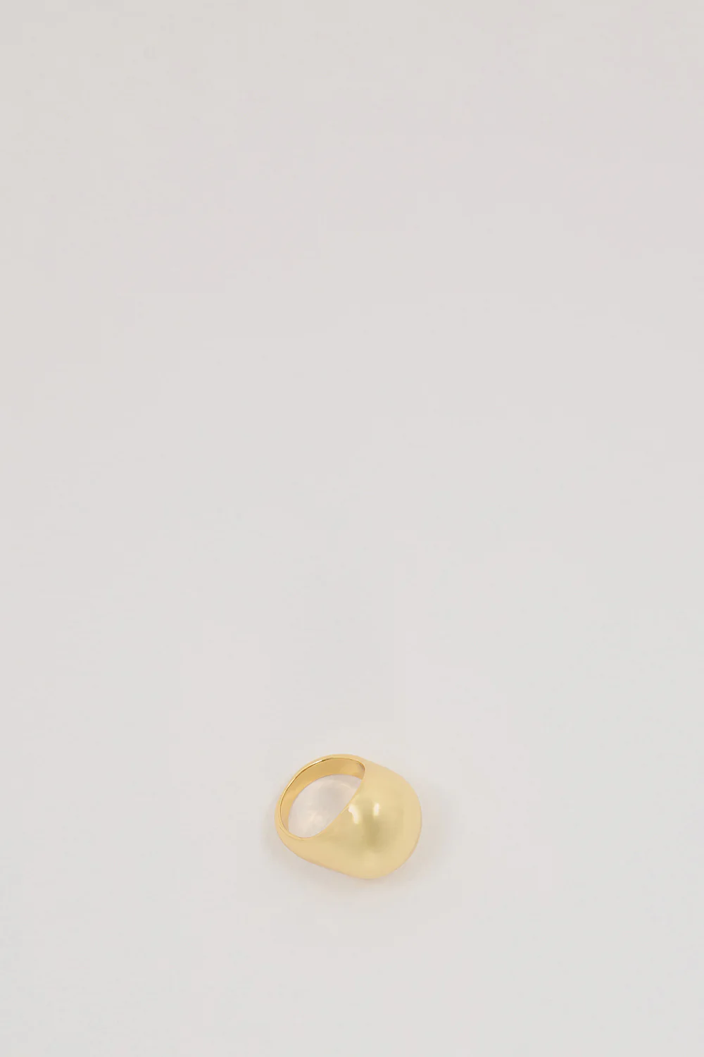 ANNA ROSSI CURVATURE GOLD RING - Yukikoi