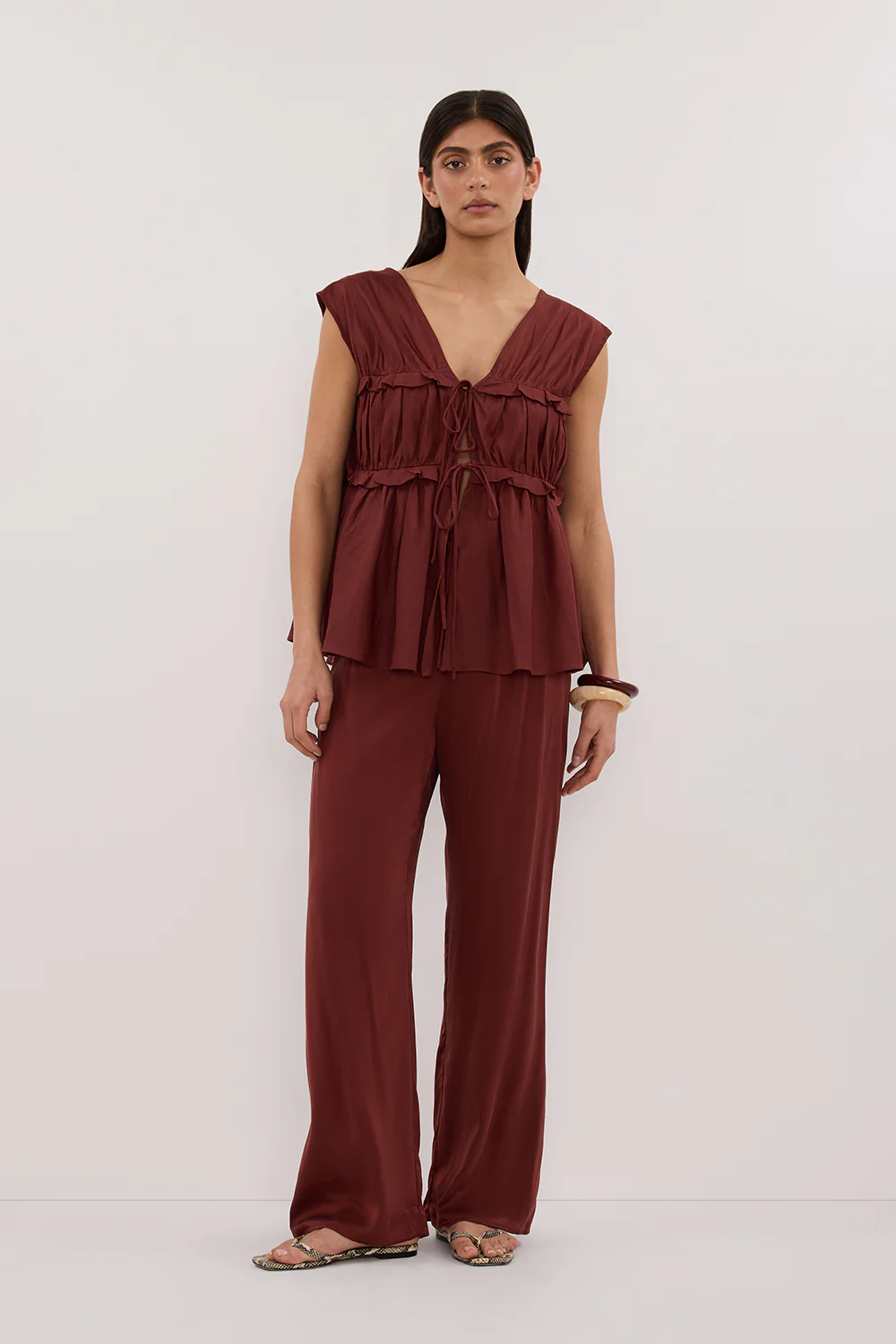 PERCY SAHARA SILK PANT - Yukikoi