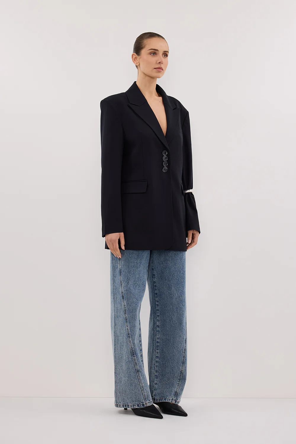 ANDIE INK OVERSIZED BLAZER - Yukikoi