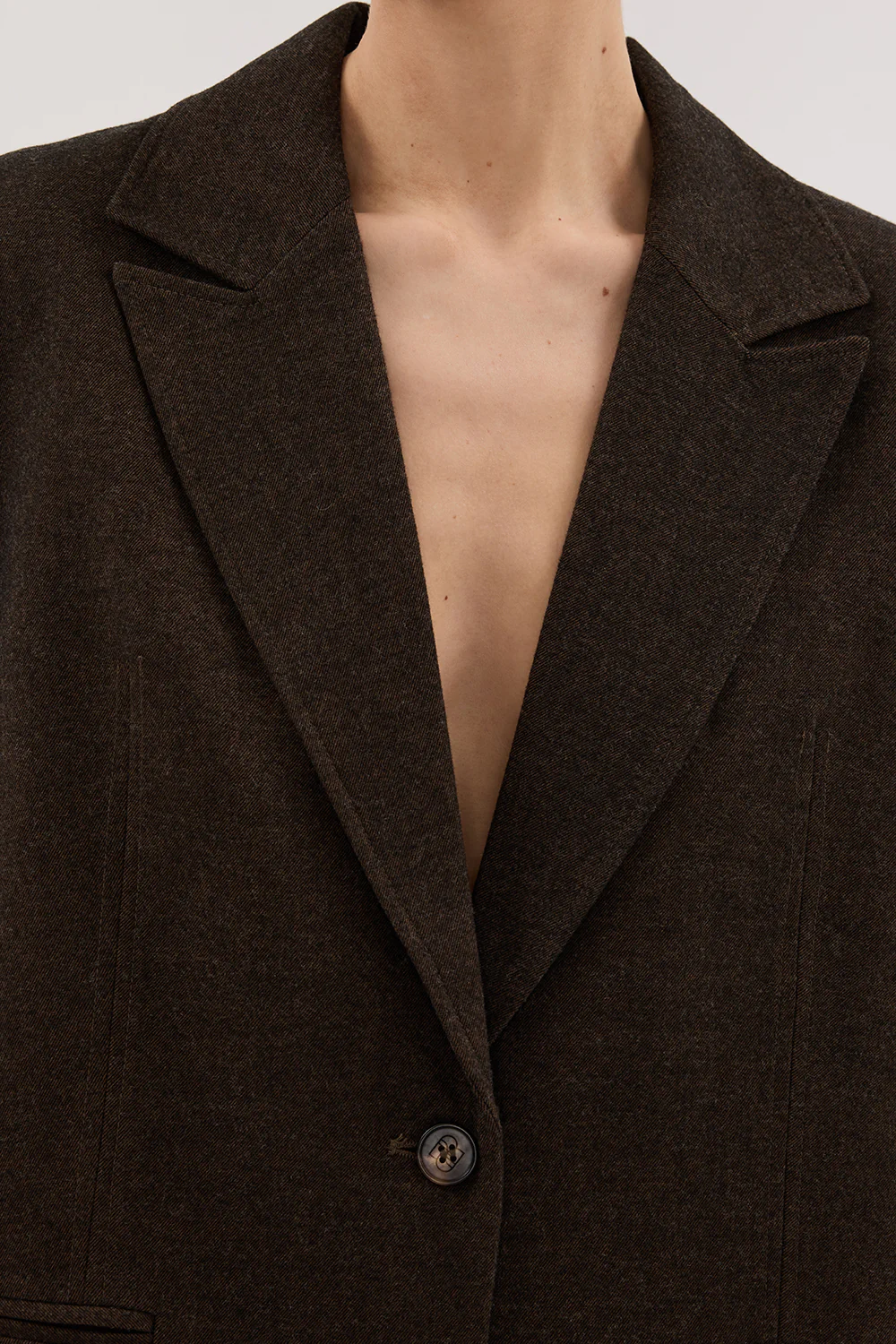 CHARLIE CHOC WOOL BLEND BLAZER - Yukikoi