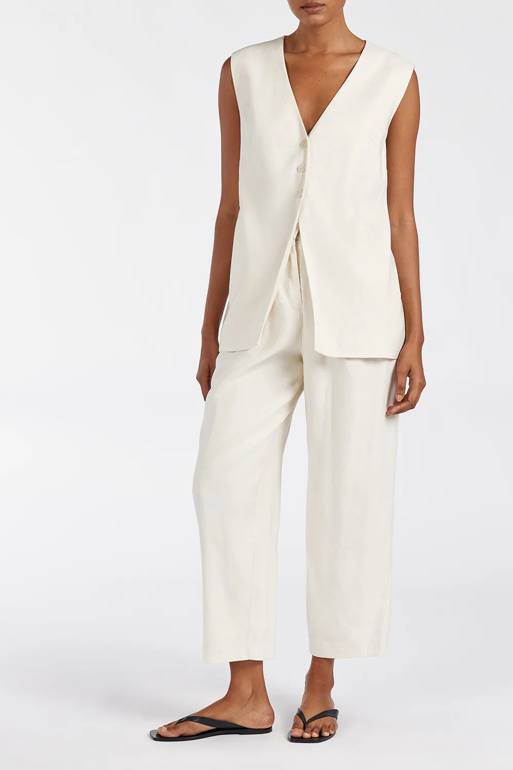 BRAX CREAM TAPERED PANT - Yukikoi