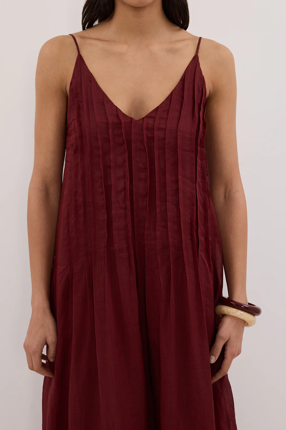 TAHLIA SAHARA RAMIE MAXI DRESS - Yukikoi