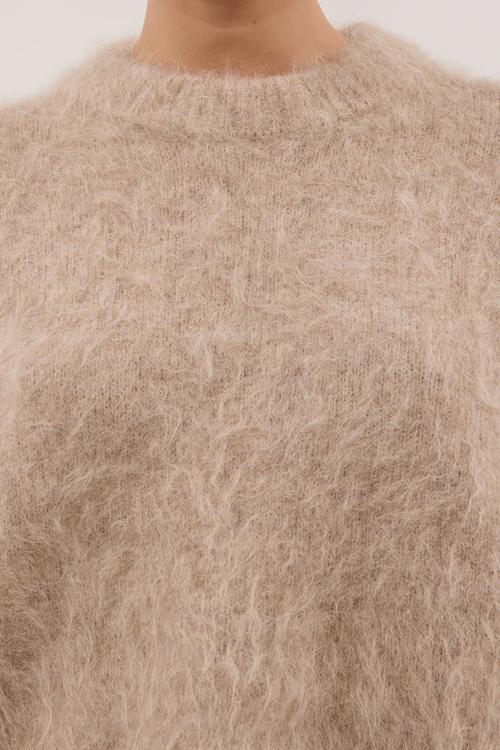 SALMA OAT TUCK SLEEVE JUMPER - Yukikoi