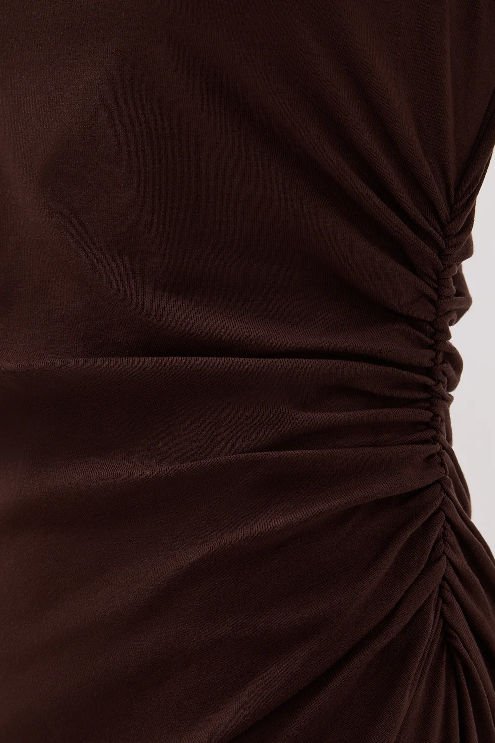 HADLEY CHOC SLEEVELESS KNIT MAXI DRESS - Yukikoi