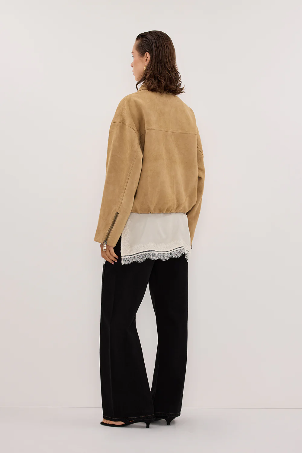 CARSON JET BLACK WIDE LEG JEAN - Yukikoi