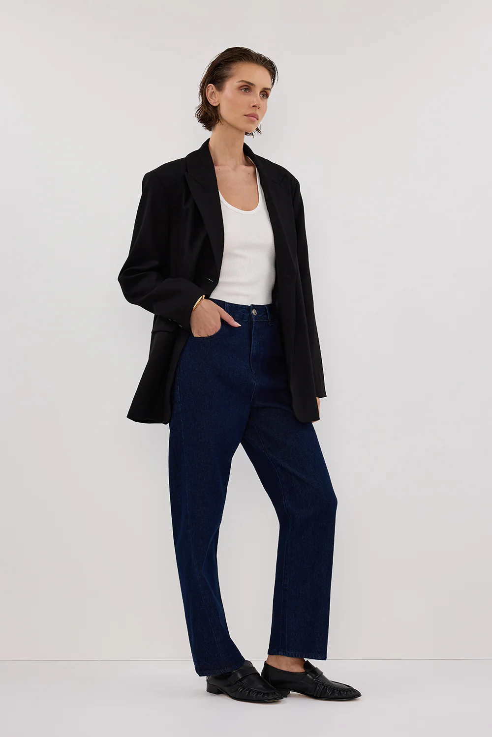 FINN INDIGO TWISTED SEAM JEAN - Yukikoi