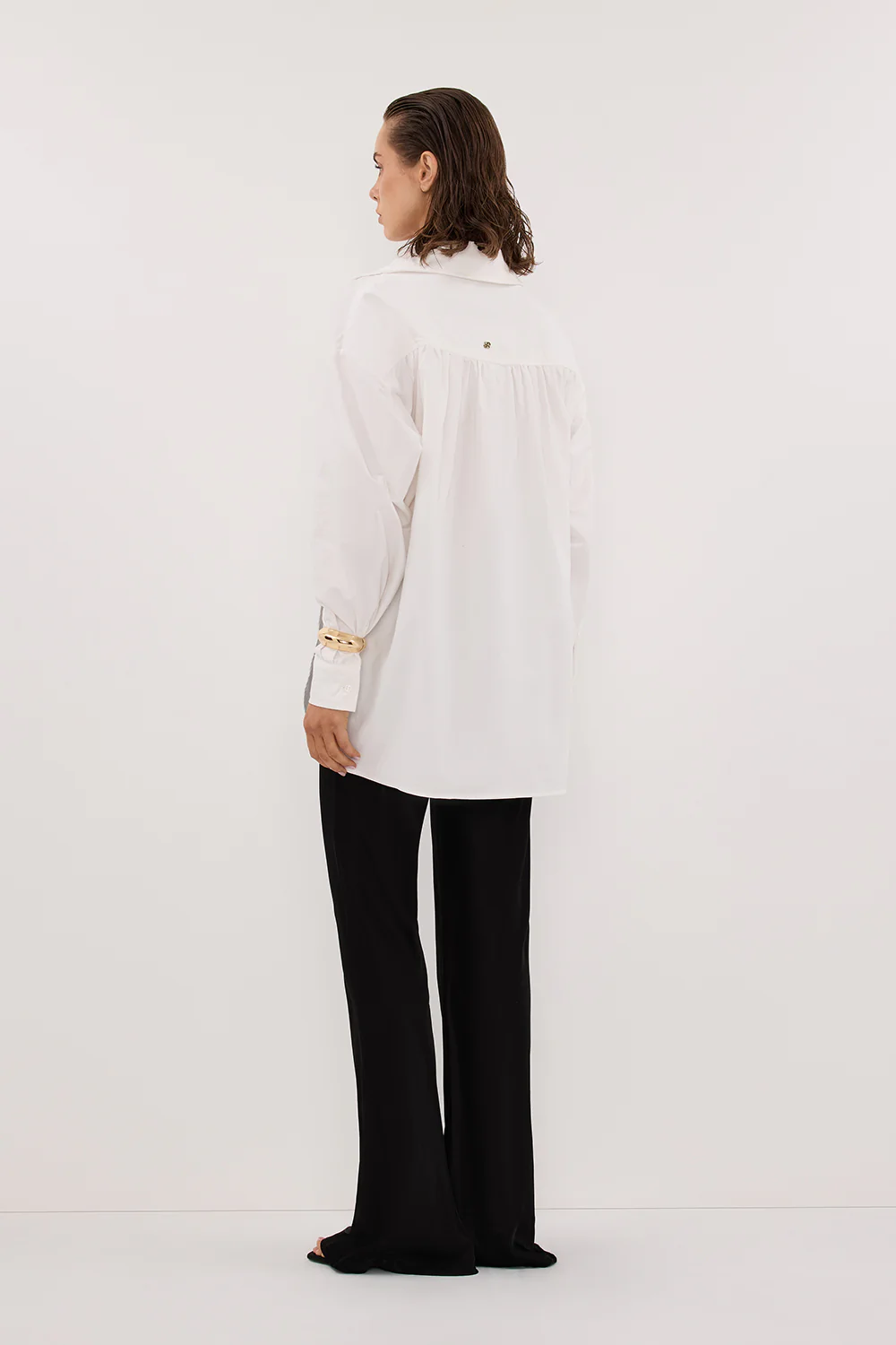 NIKKI BLACK SATIN BIAS PANT - Yukikoi