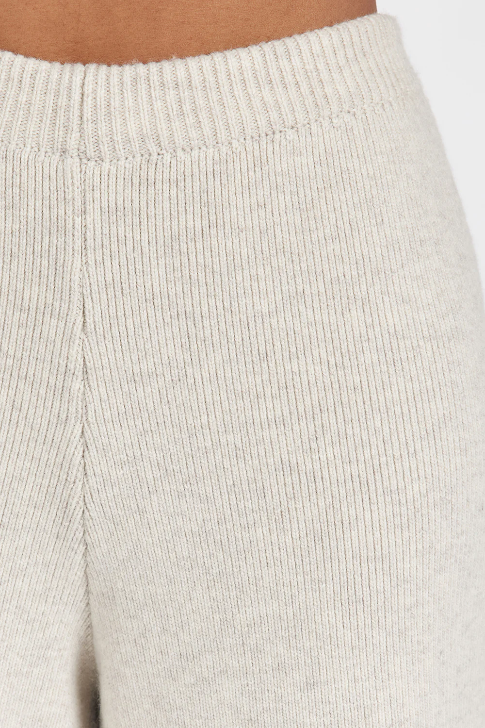 CLEMENCE OAT MARLE KNIT PANT - Yukikoi