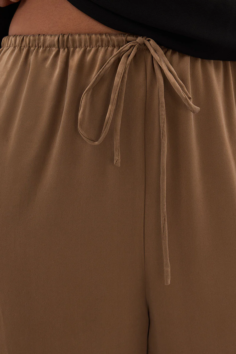 PERCY CHESTNUT SILK PANT - Yukikoi