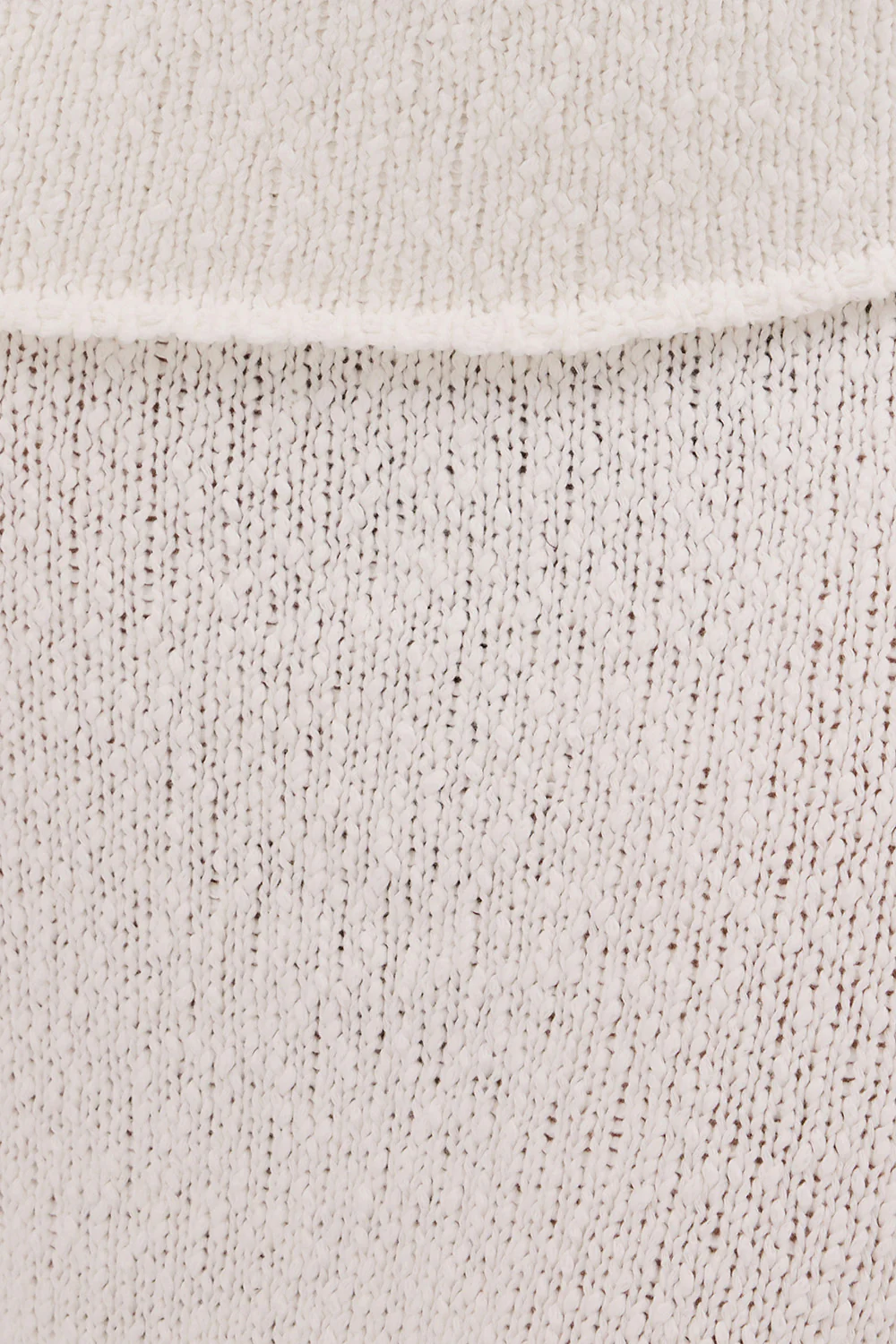 DINA OFF WHITE KNIT MIDI SKIRT - Yukikoi